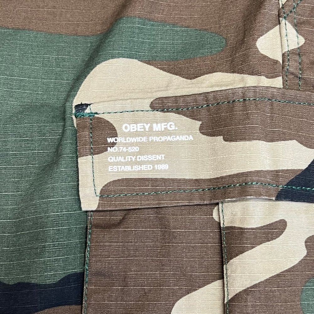 Obey Cargo Shorts "Recon II" Field Camo - Picture 7 of 7